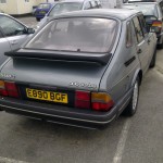 Saab 900 classic rear (whale tail spoiler)